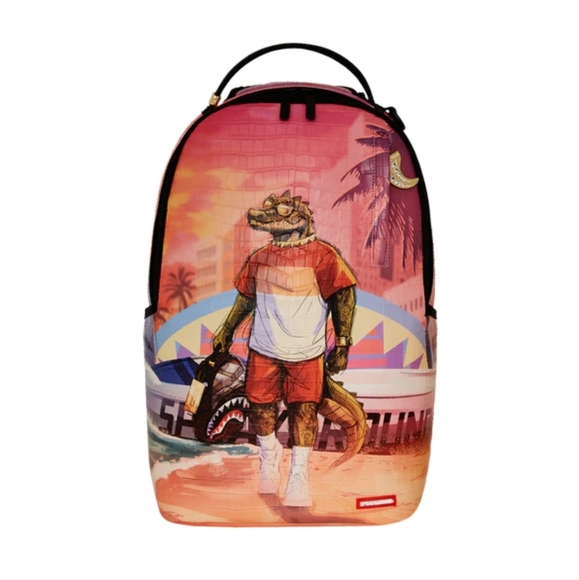 Sprayground Crocasso Jet Drift Backpack - Picture 1 of 10